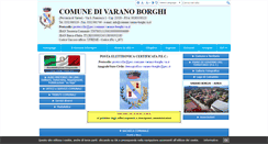 Desktop Screenshot of comune.varano-borghi.va.it